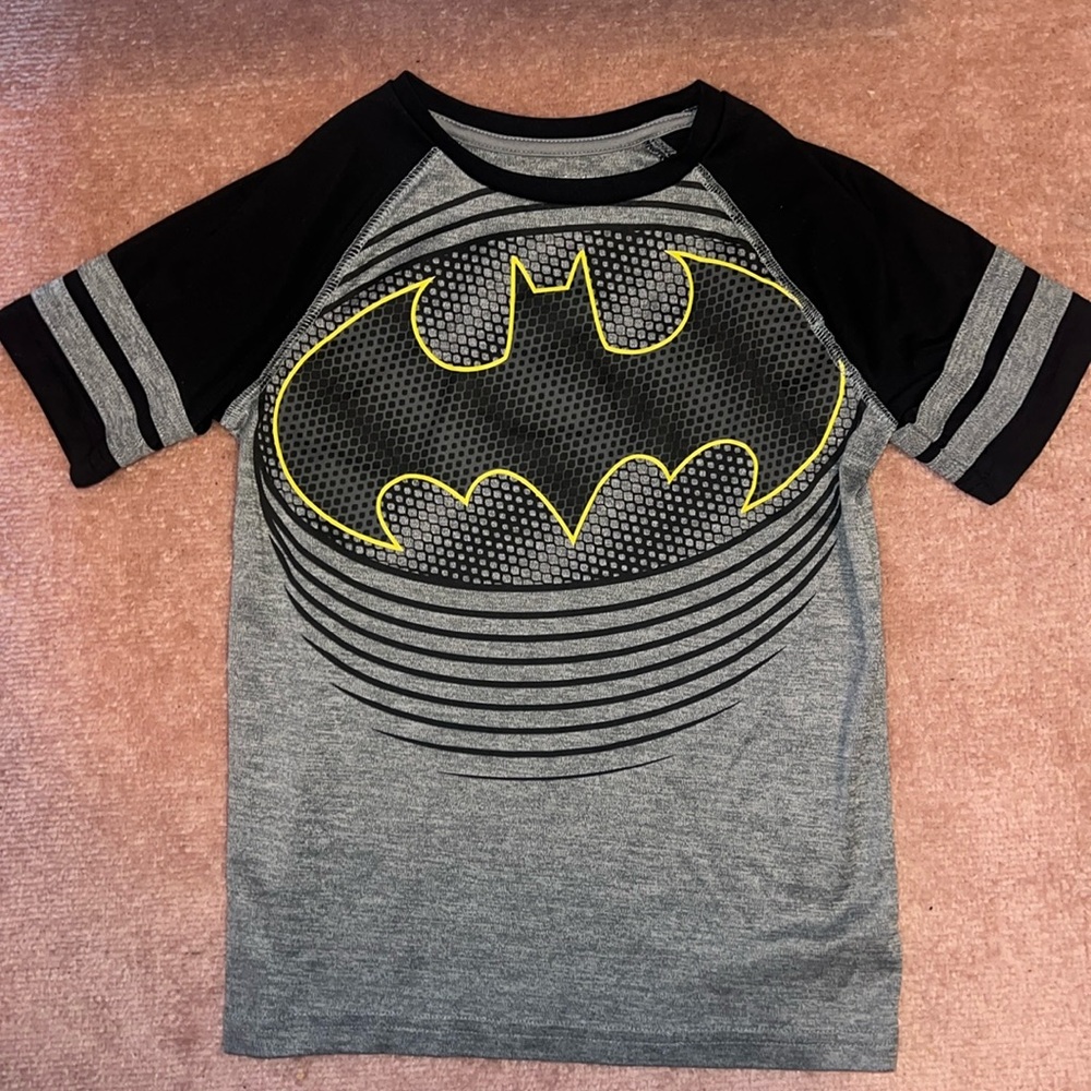 Kids 8 Batman Shirt performance wear 8